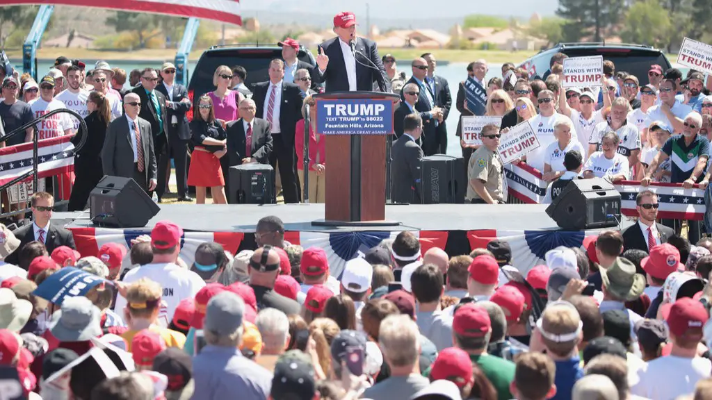A picture of donald trump?