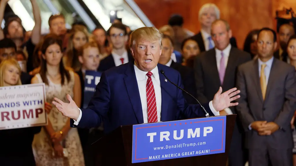 Can you talk like donald trump?