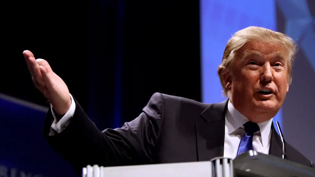 Did donald trump complete military school?