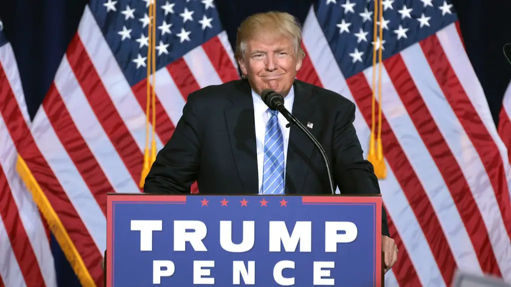 Did donald trump change the legal drinking ge?